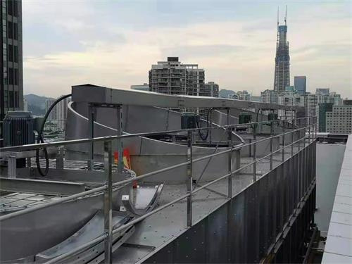 冷卻塔應當怎樣進行清洗(中央空調冷卻塔清洗教學)