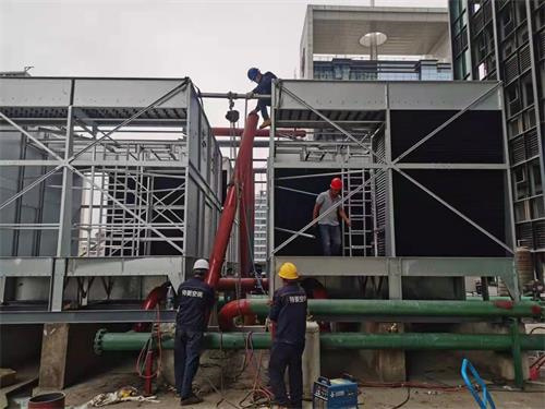 佛山冷卻塔維修冷卻塔填料更換需注意的事項(揚州閉