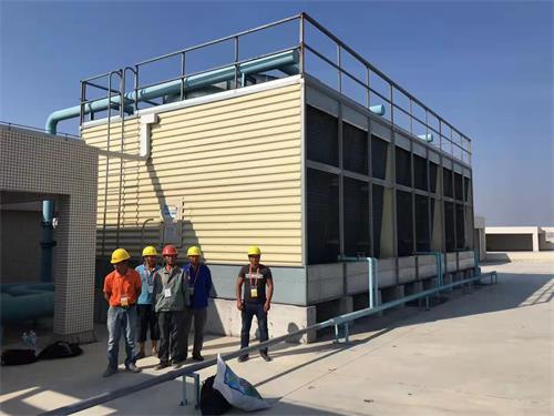 冷卻塔填料：方形冷卻塔的清除工作一般有幾種方案(圓