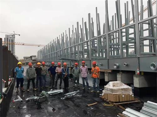 通常玻璃鋼冷卻塔空氣處理系統工作原理