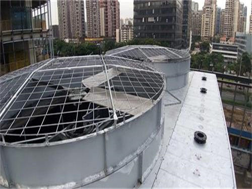 淺析橫流式冷卻塔運作原理和適用范圍(閉式橫流冷卻